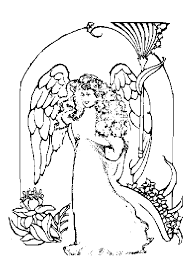 angel coloring book