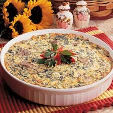 spinach quiche