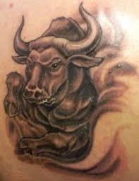 bull tattoo design