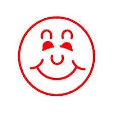 happy face stamp