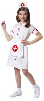 girls nurse costume
