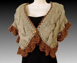 knit capelet