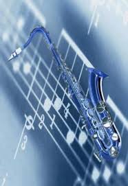 saxophone blue