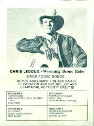 Chris Ledoux - National Finals Rodeo