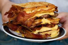 grilled cheese burger