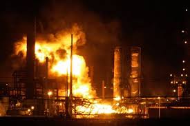 refinery explosion