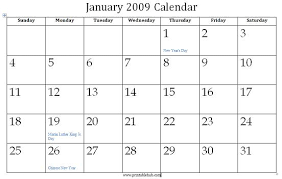 calendars