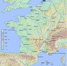 frankreich map