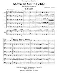 mexican sheet music