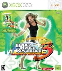 dance dance revolution 3 xbox 360