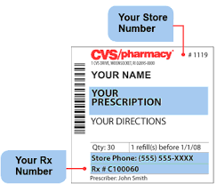 prescription number