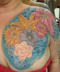 pansy flower tattoo