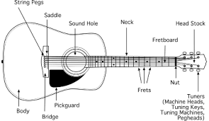 acoustic guitar parts