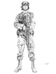 standing soldiers
