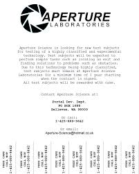 aperature science