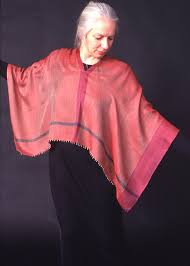 silk poncho