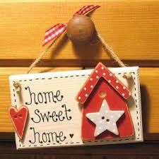 home sweet home sign