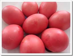 red eggs
