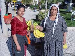 Gypsies in Argos on Market day