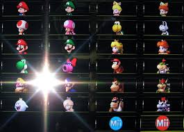 mario kart mii