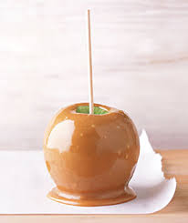 caramel covered apples
