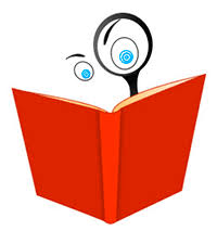 book magnifying glass