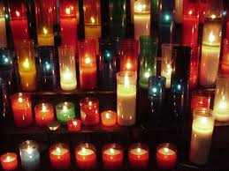candles burn