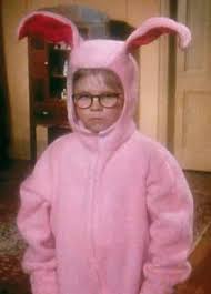 pink bunny suit christmas story