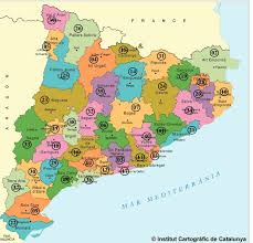 catalunya map