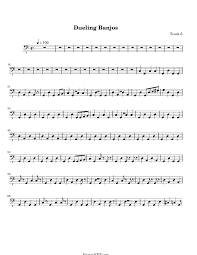 dueling banjos sheet music