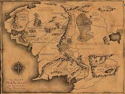 map tolkien