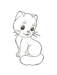 kitten coloring pages