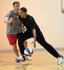 obama baseball game
