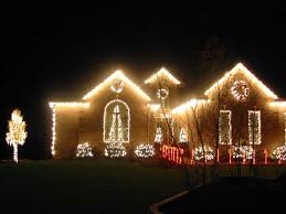 christmas light installation