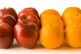 oranges and apples