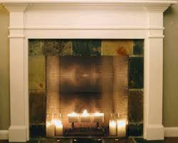 candle fireplace