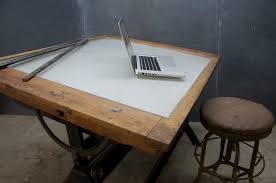 oak drafting tables