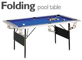 fold up pool tables