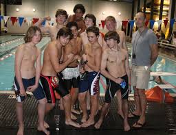 boys swimming