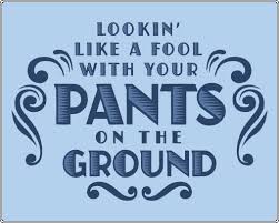 pants on the ground tee shirt