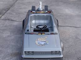 back to the future toy car