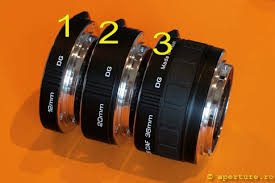 extension tube macro