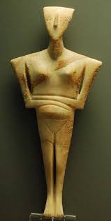 cycladic statues