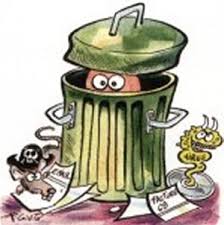 سلة المهملات