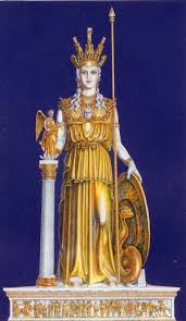 athena goddess statue