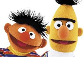 bert and ernie from sesame street