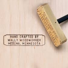 woodworking branding