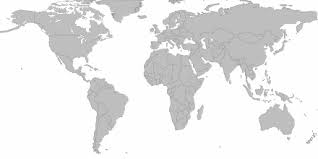 cartes du monde vierge