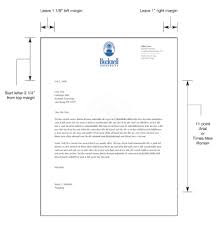 fax letter format