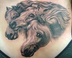 fire horse tattoo